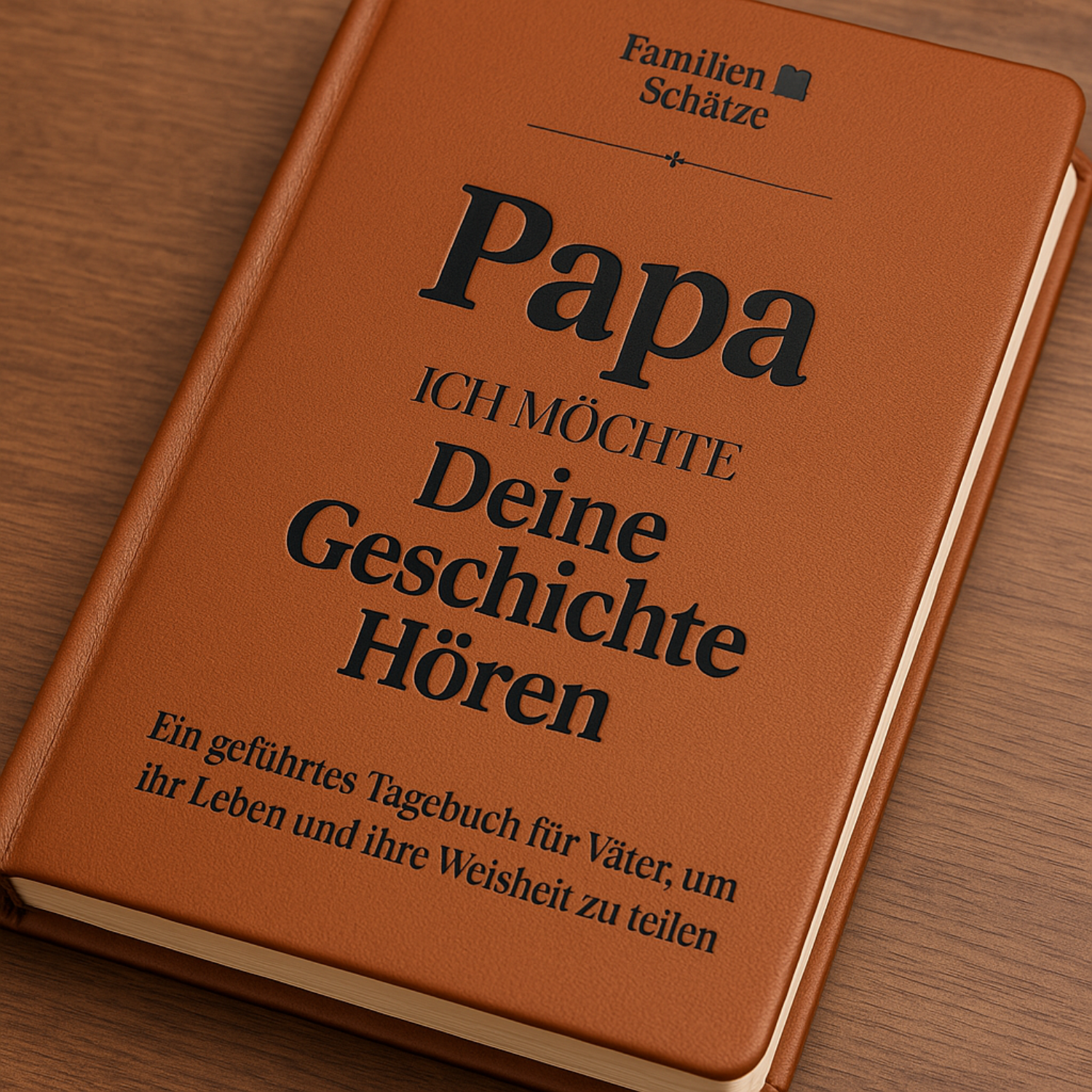 Vaters Erinnerungen – Ein geführtes Tagebuch 🤎 -50% BLACK FRIDAY 🤎