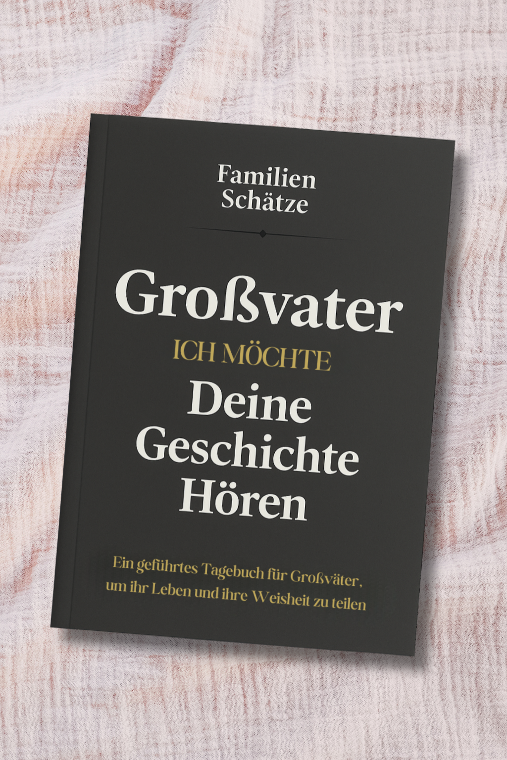 Großvaters Erinnerungen – Ein geführtes Tagebuch 💙 -50% BLACK FRIDAY 💙