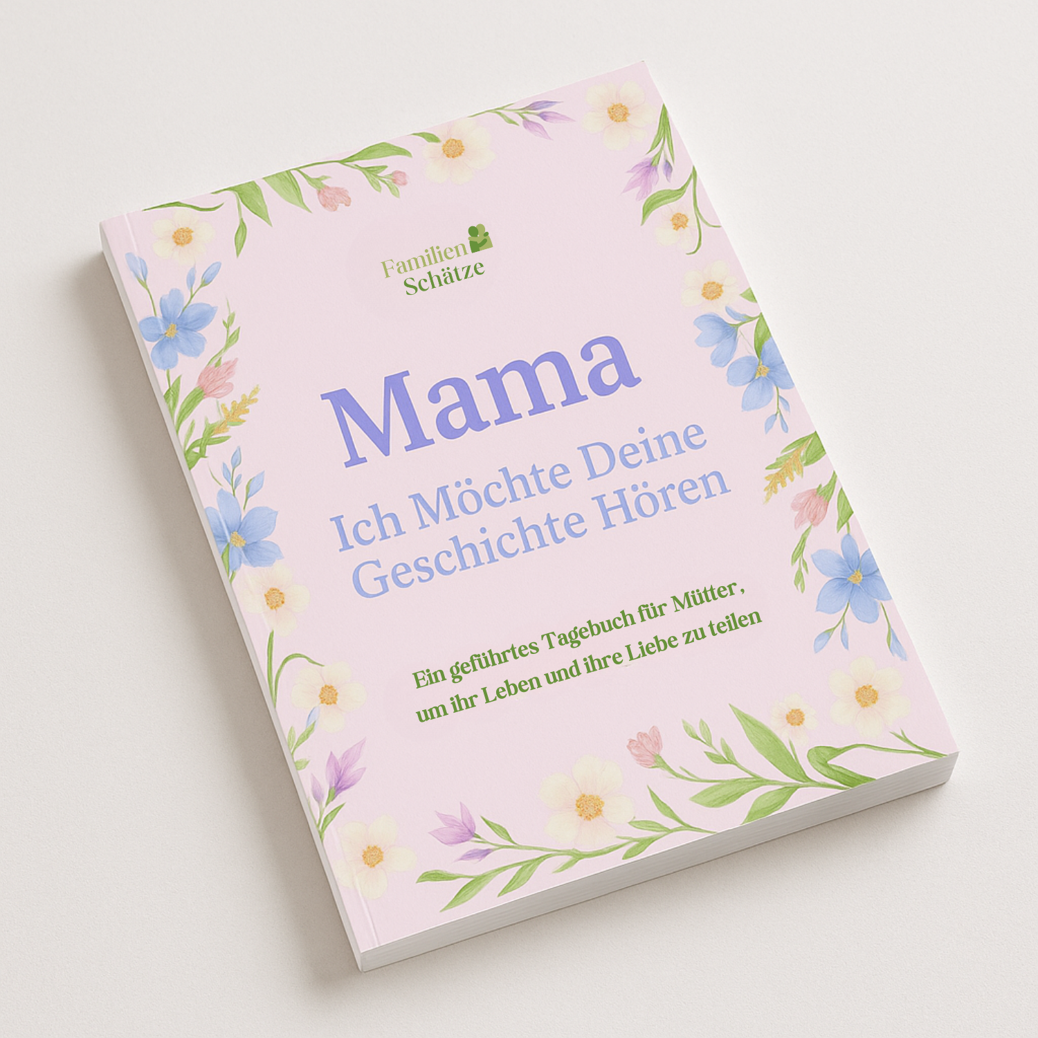 Mutter-Erinnerungen Geführtes Tagebuch