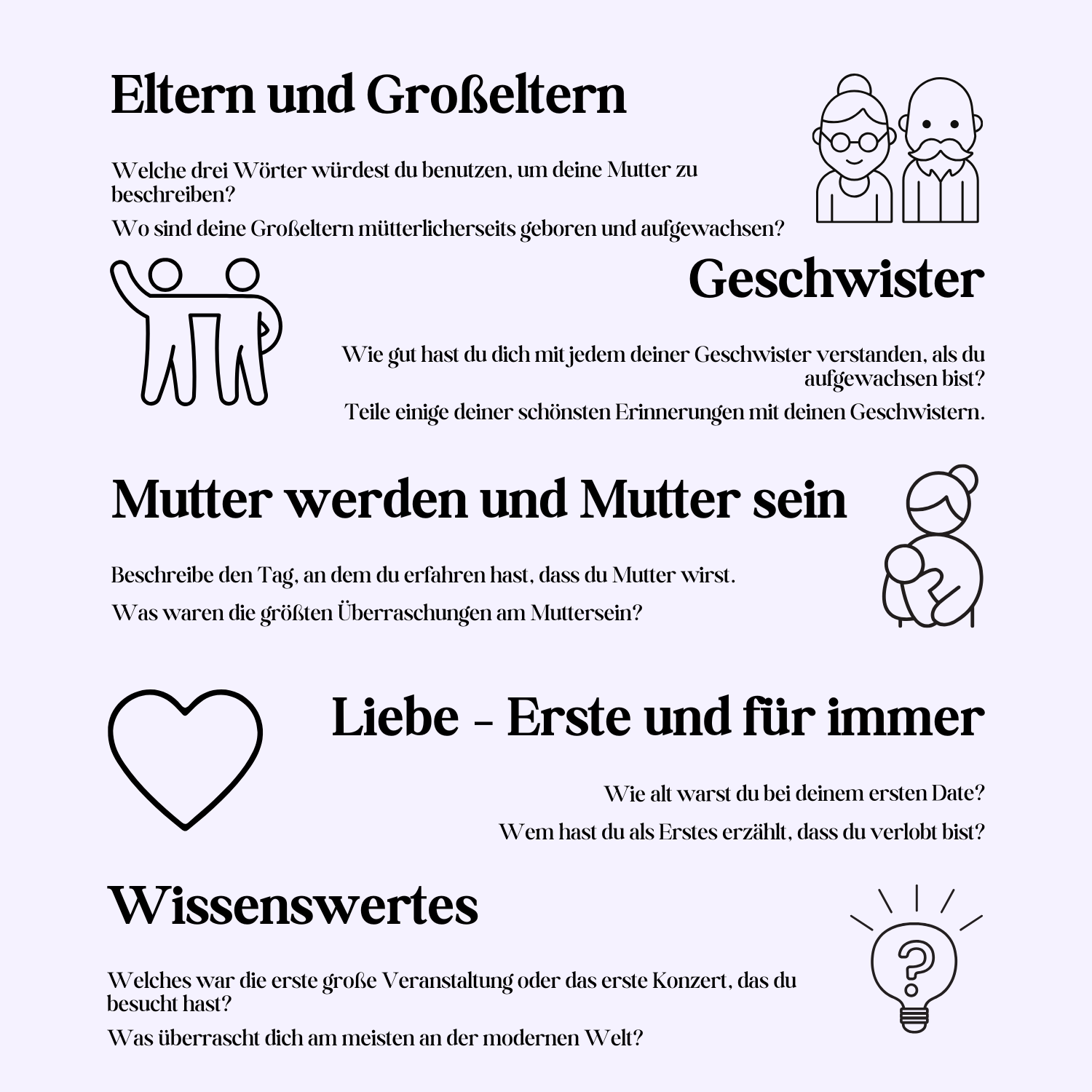 Mamas Geschichten – Ein Erinnerungsbuch 🩷 VATERTAG SALE 🩷