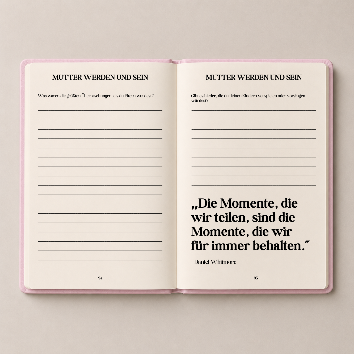 Mamas Geschichten – Ein Erinnerungsbuch